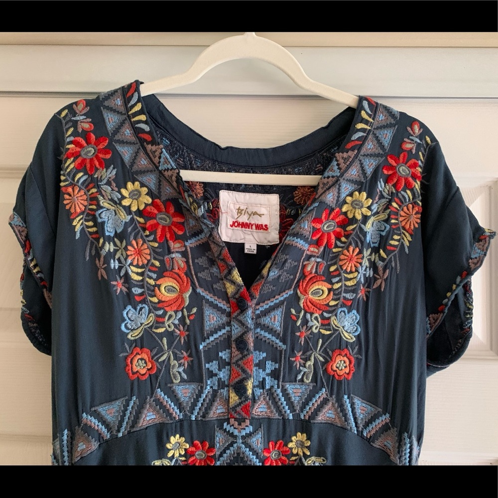 NWOT Biya Johnny Was Cassie Maxi Dress